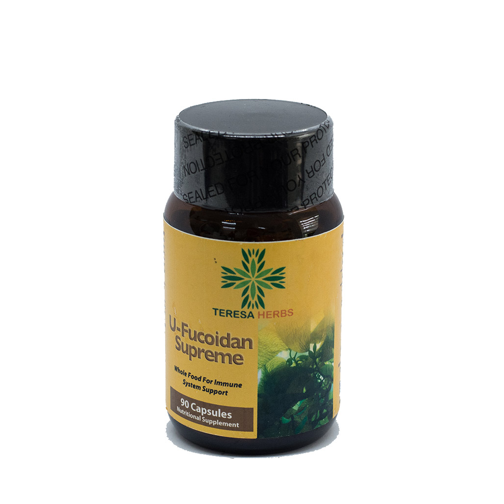 Fucoidan cao cấp Teresas Herbs chiết xuất từ rong biển Nhật Bản okinawa , wakame và chiết xuất Nấm Thái Dương giúp tăng cường hệ miễn nhiễm cho người bệnh