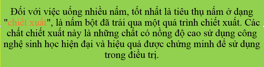 nấm dược liệu tăng cường hệ miễn dịch